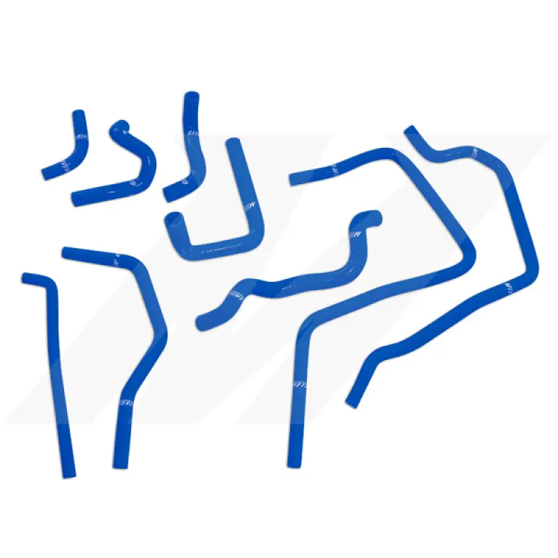 Mishimoto 01-05 Subaru Wrx Blue Silicone Ancillary Hoses 2