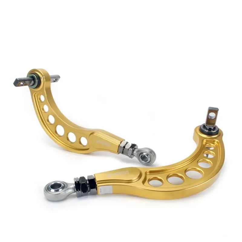 Skunk2 Pro Series 06-09 Honda Civic Gold Anodized Adjustable Rear Camber Kits 1