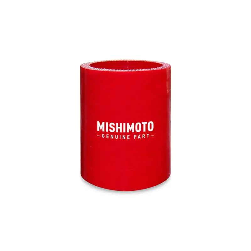 Mishimoto 3.5 Inch Straight Coupler - Red 1