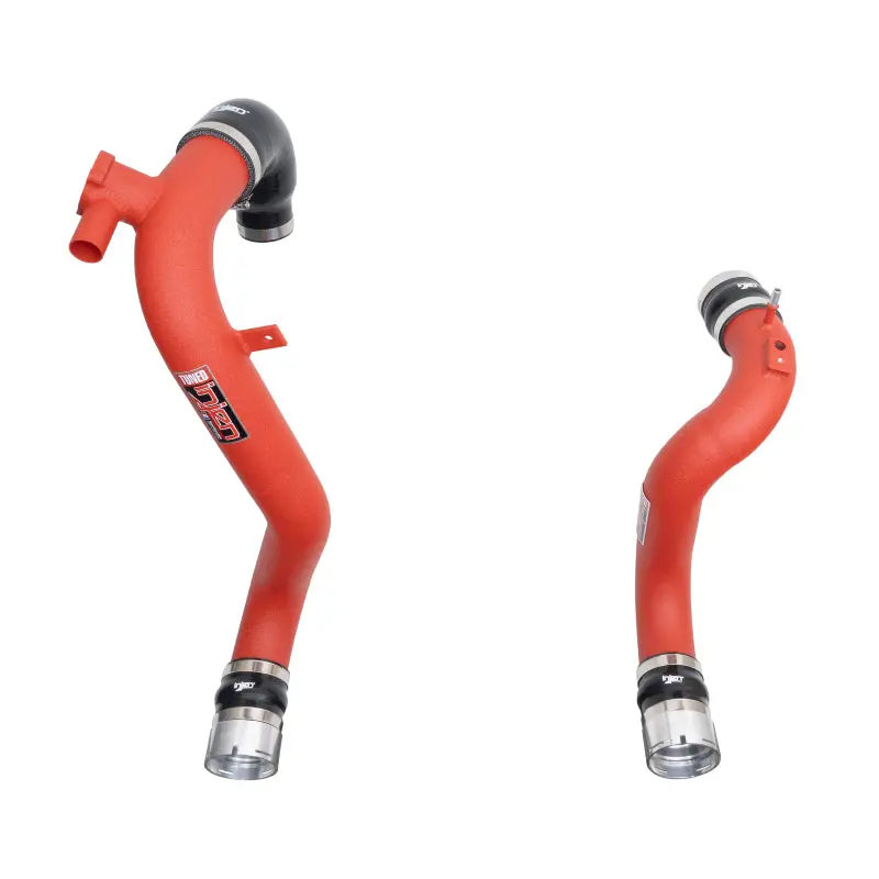 Injen 21-23 Ford Bronco L4-2.3L Turbo Ecoboost Ses Intercooler Pipes Wrinkle Red 1