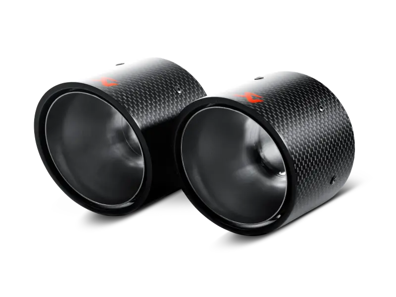 Akrapovic 07-14 Mini Cooper S (R56) / Cooper S Cabrio (R57) Tail Pipe Set (Carbon) 1
