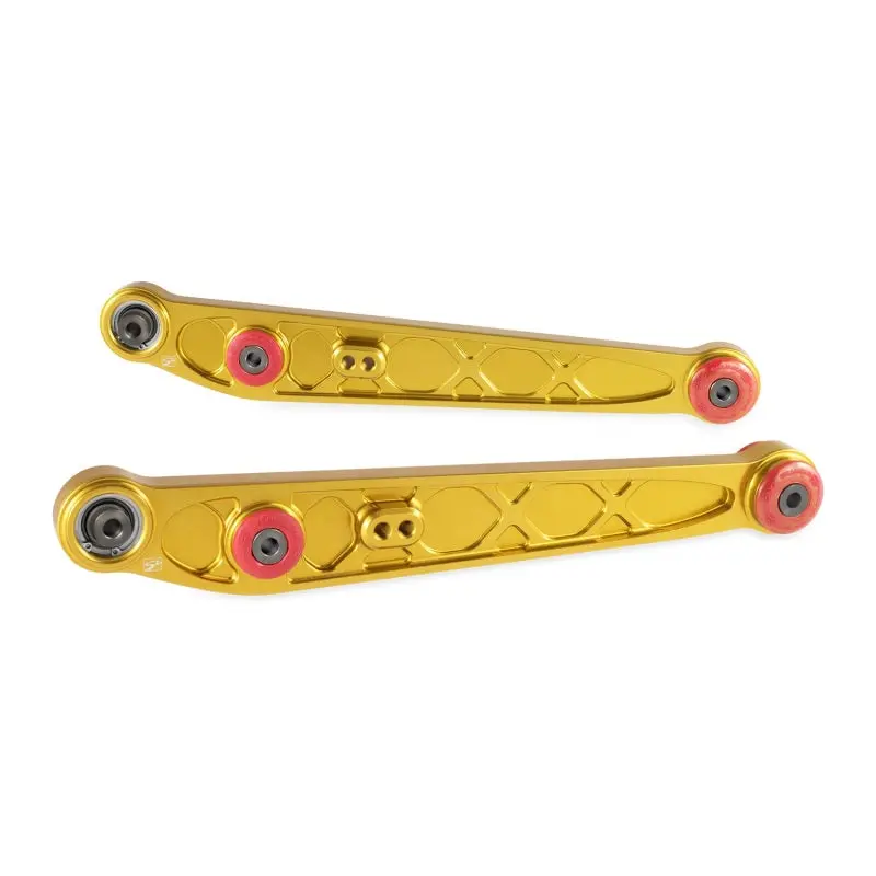 Skunk2 Honda/Acura Ek Alpha Series Rear Lower Control Arm Set - Gold 2