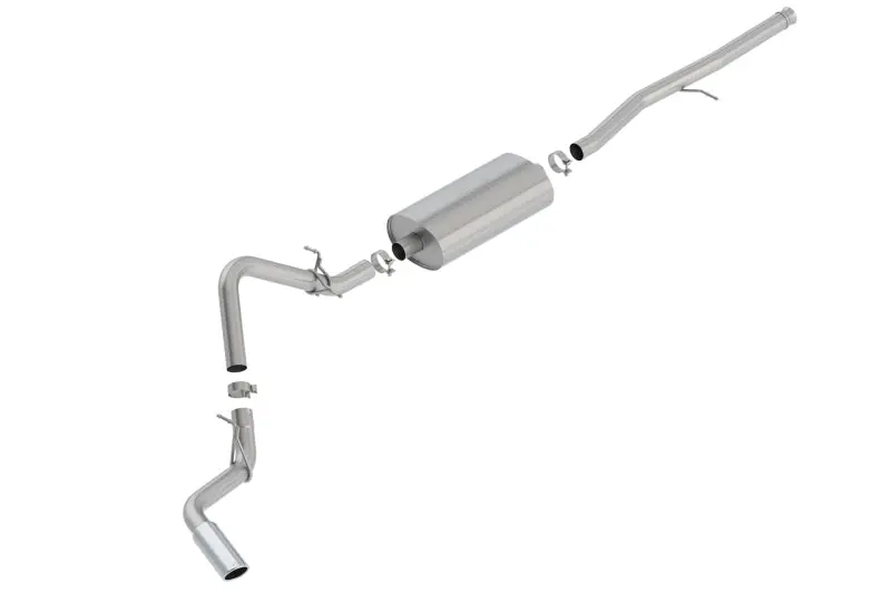 Borla 2019 Silv/Sierra C/B Exhaust Touring 1500 5.3L V8 At 2&4Wd Ec Stb(78.8) Cc Sb(69.3) 147.4 Wb 1