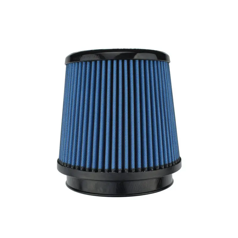 Injen Amsoil Replacement Nanofiber Dry Air Filter 5In Flange Diameter/6.5In Base/6In Height/70 Pleat 2