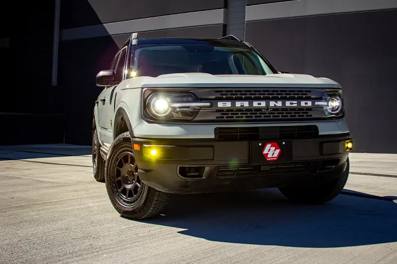 Baja Designs 21+ Ford Bronco Sport Squadron Pro Spot Led Light Pods - Clear 1