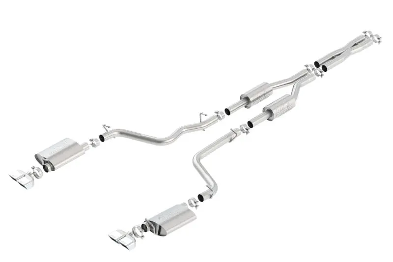 Borla 09-14 Dodge Challenger R/T 5.7L Rwd 2Dr. 2.5In. Atak Cb Exhaust - Dual Split Rear Exit 2