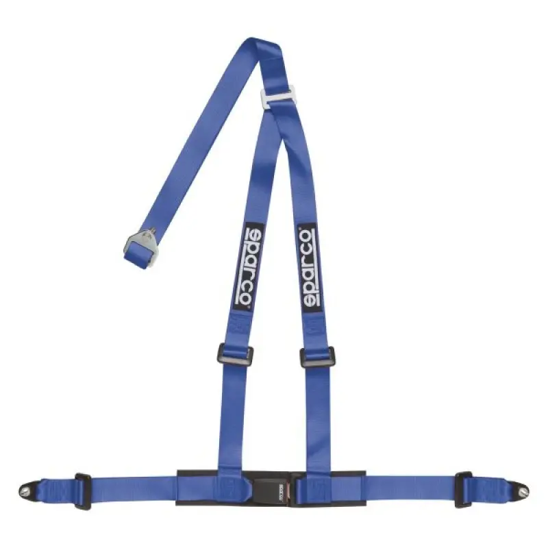 Sparco Belt 2 Inch Blue 3Pt Bolt-In 1