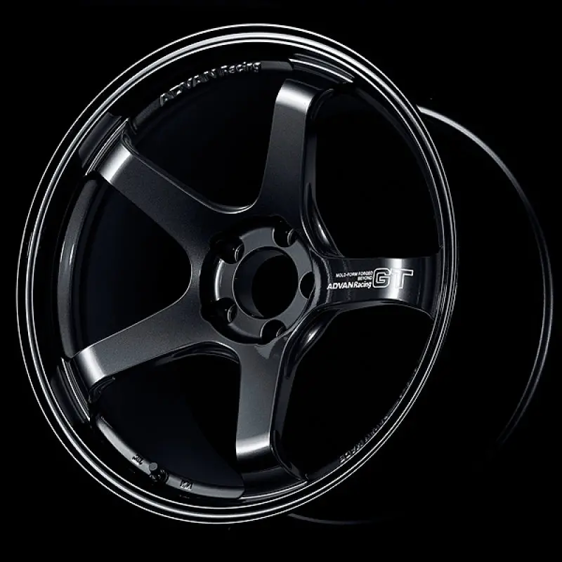 Advan Gt Beyond 18X9.5 +38 5X114.3 Racing Titanium Black 1