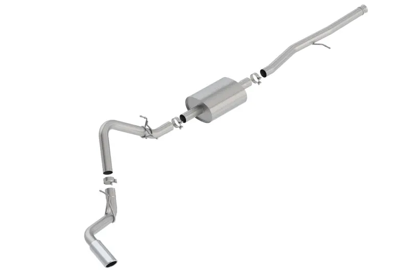 Borla 2019 Silv/Sierra C/B Exhaust S-Type 1500 5.3L V8 At 2&4Wd Ec Stb(78.8) Cc Sb(69.3) 147.4 Wb 1