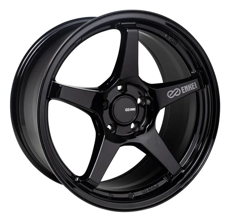 Enkei Ts-5 17X9 5X114.3 40Mm Offset 72.6Mm Bore Gloss Black 1