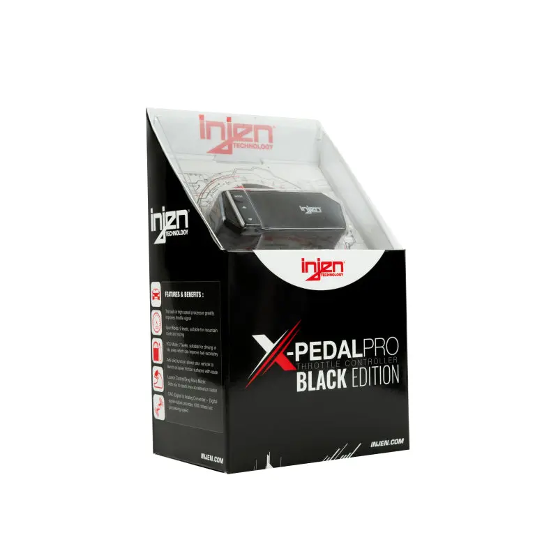 Injen 18-20 Jeep Wrangler Jl 2.0T/3.6L X-Pedal Pro Black Edition Throttle Controller 1