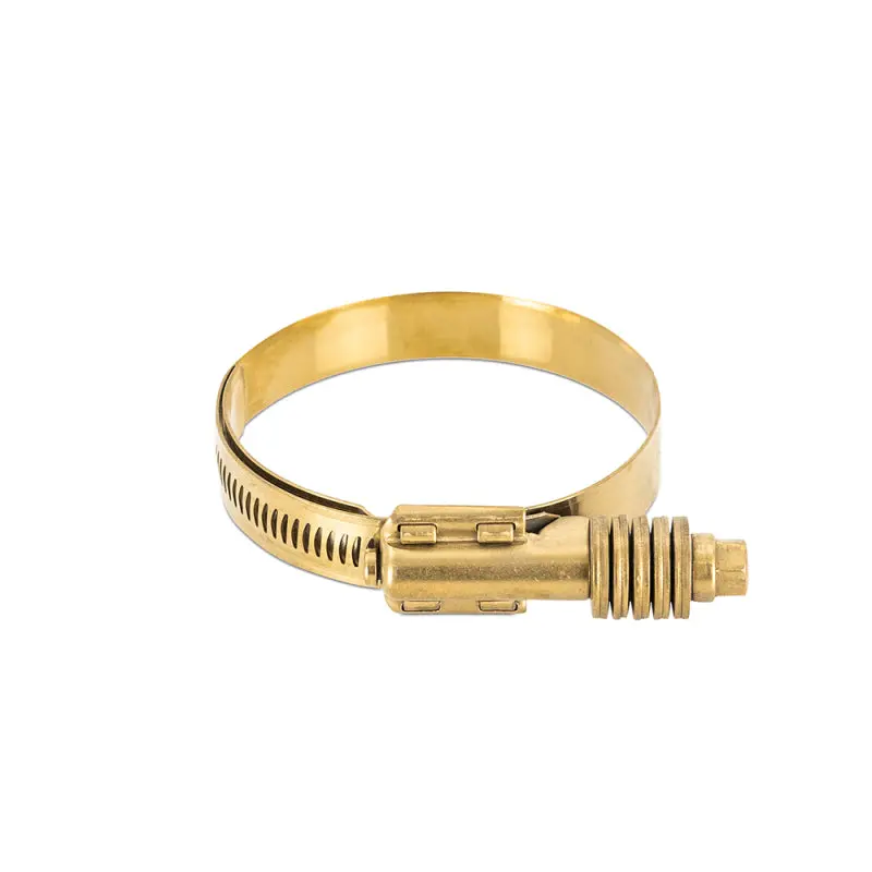Mishimoto Constant Tension Worm Gear Clamp 1.26In.-2.13In. (32Mm-54Mm) - Gold 1