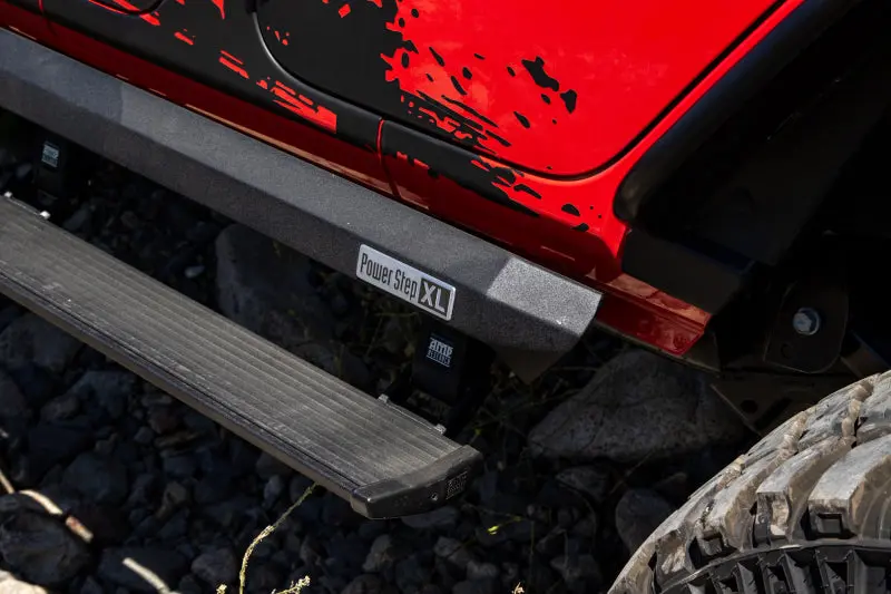 Amp Research 18-24 Jeep Wrangler Jl 4Dr (Incl. 4Xe/Rubicon 392) Powerstep Xl - Black 2
