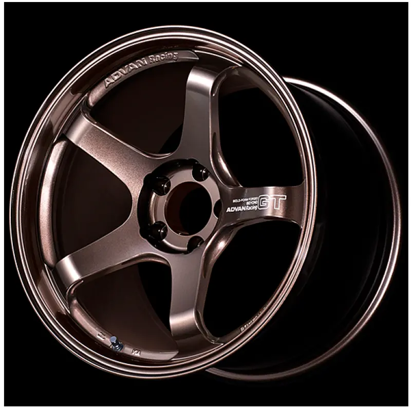 Advan Gt Beyond 18X9 +38 5X114.3 Racing White Wheel 1