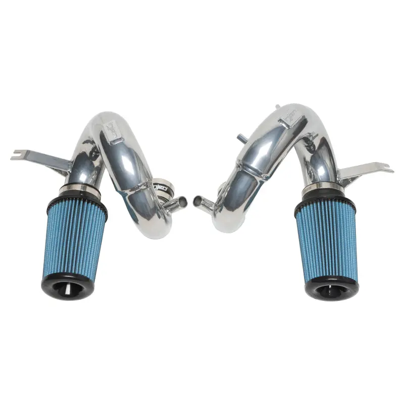 Injen 18-22 Kia Stinger 3.3L Twin Turbo Polished Short Ram Air Intake 1