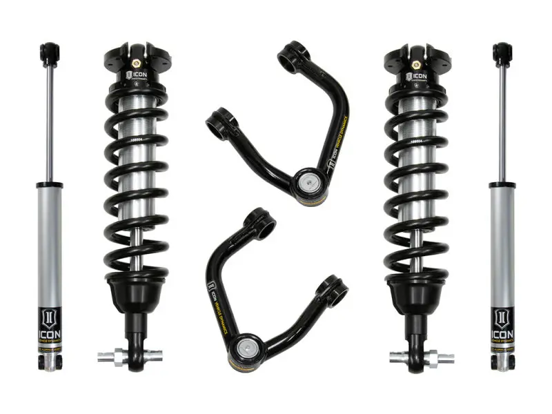 Icon 20-23 Ford Ranger 0-3.5In Stage 2 Suspension System W/ Tubular Uca Steel Knuckle 1