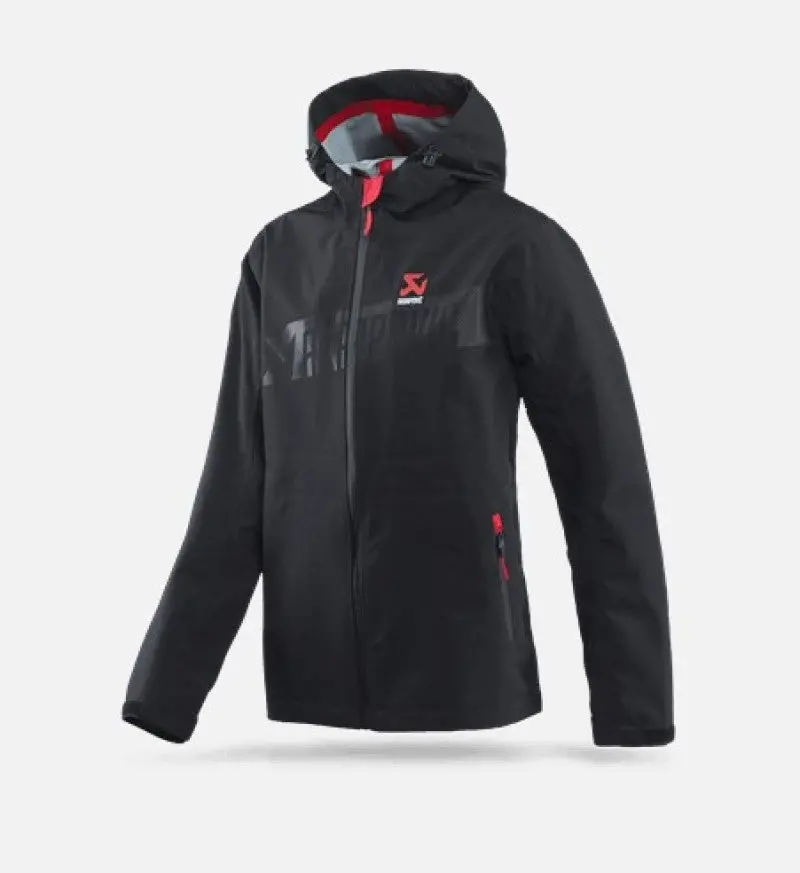 Akrapovic Mens Corpo Rain Jacket Black - L 1