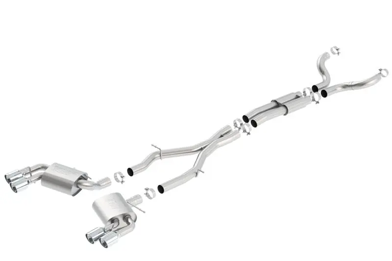 Borla 16-17 Camaro Ss 6.2L Dual Tip Dual Split Rear Exit Dual Mode Catback Exhaust (Npp) 1