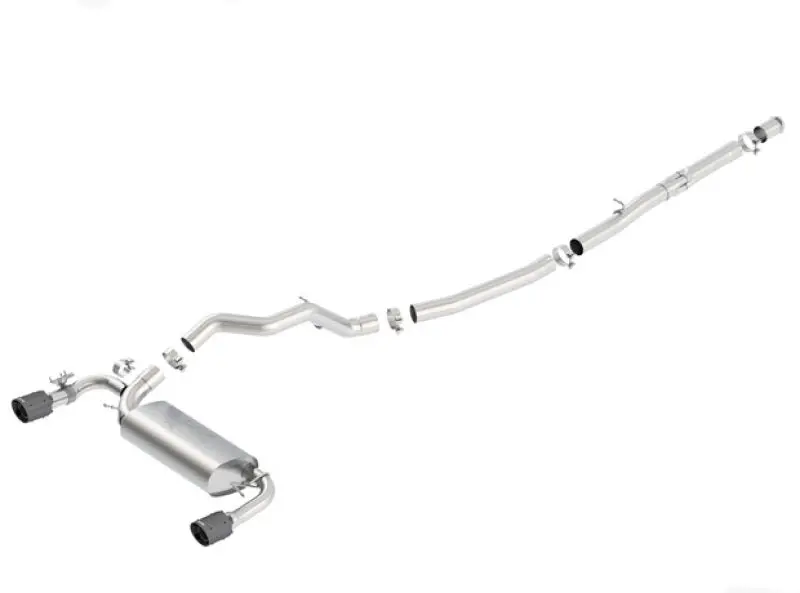 Borla 16-17 Focus Rs Turbocharged 2.3L Single Split Exit Atak Catback Exhaust 1