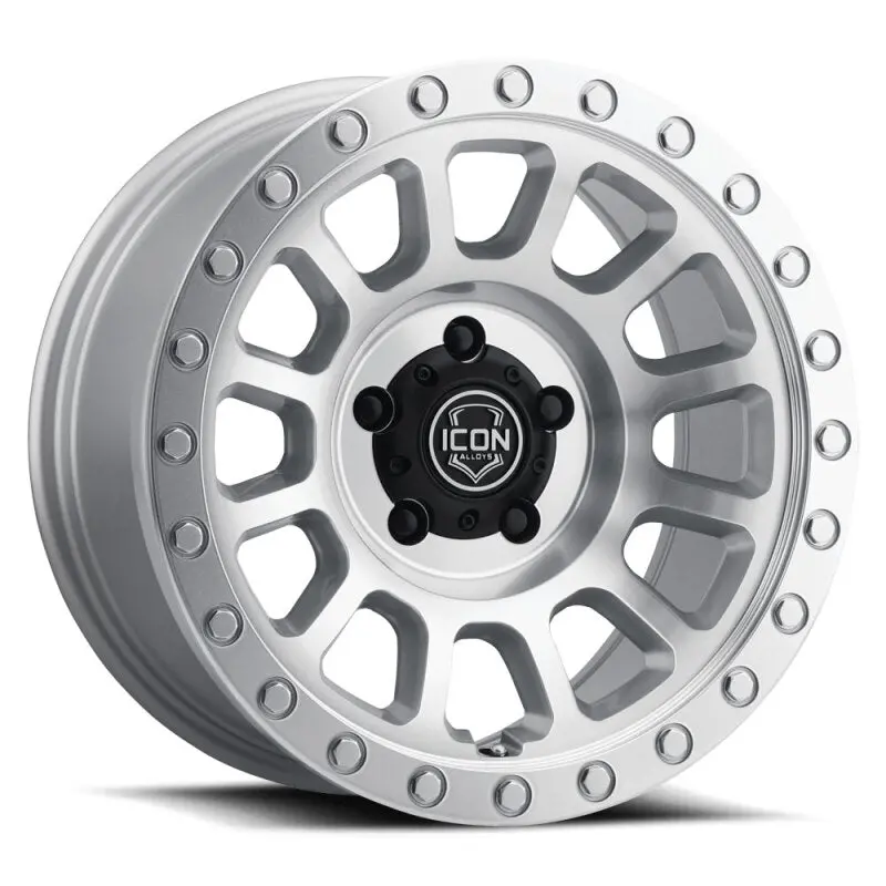 Icon Hulse 18X9 5X150 25Mm Offset 6In Bs Silver Machined 1