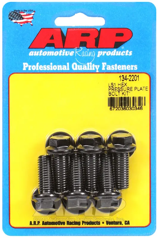 Arp Ls1 Hex Pressure Plate Bolt Kit 1