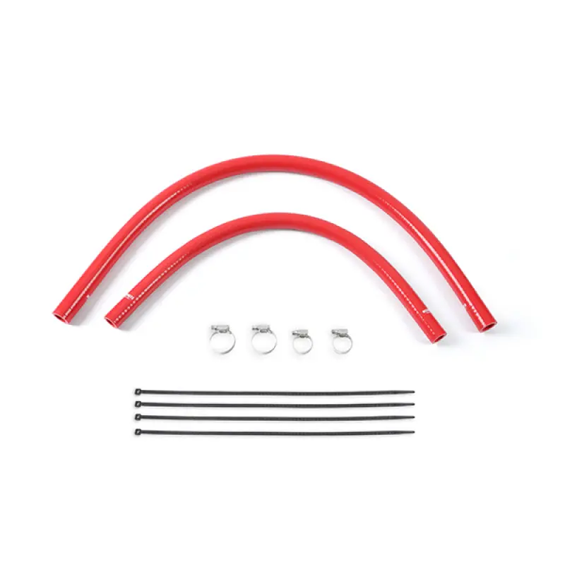 Mishimoto 91-01 Jeep Cherokee Xj 4.0L Silicone Heater Hose Kit - Red 1