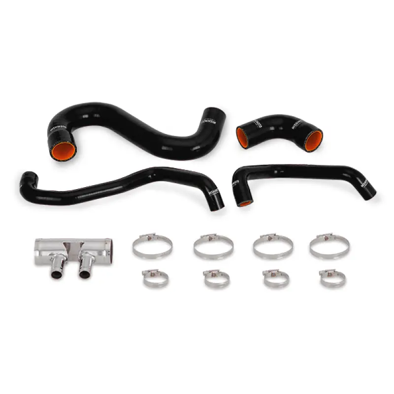 Mishimoto 2015+ Ford Mustang Gt Silicone Lower Radiator Hose - Black 2
