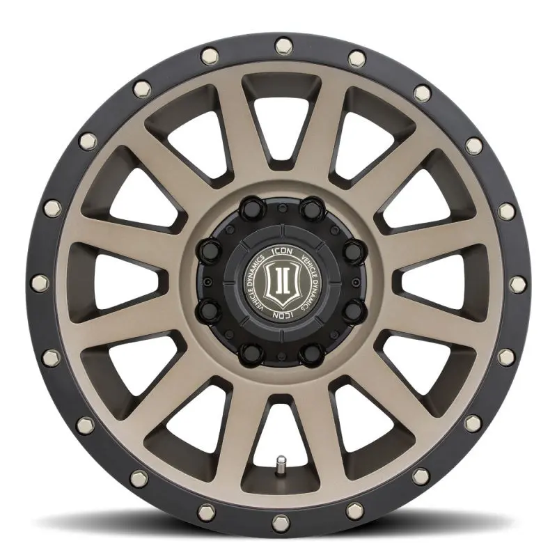 Icon Compression 18X9 8X6.5 12Mm Offset 5.5In Bs Bronze Wheel 2