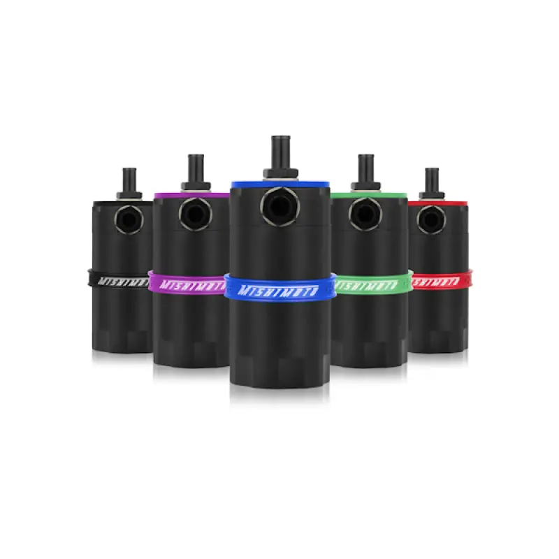 Mishimoto Universal Baffled Oil Catch Can - Black 2