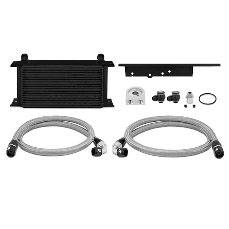 Mishimoto 03-09 Nissan 350Z / 03-07 Infiniti G35 (Coupe Only) Oil Cooler Kit - Black 2
