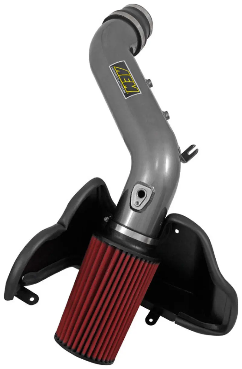 Aem 2015 Hyundai Genesis 3.8L-V6 F/I Silver Cold Air Intake 1