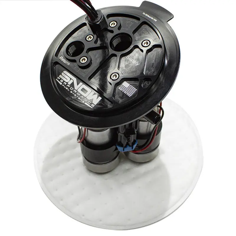 Snow 2015+ Dodge Hellcat/Demon/Redeye Max Flow Fuel Hat - Triple Pump 1