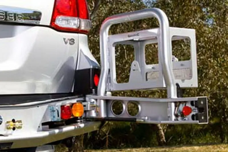 Arb Jerry Can/Holder Arb Rear Step Towbar Lhs Blk 2