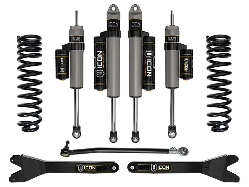 Icon 2023+ Ford F250/350 2.5In Stage 3 Suspension System W/ Radius Arms 1