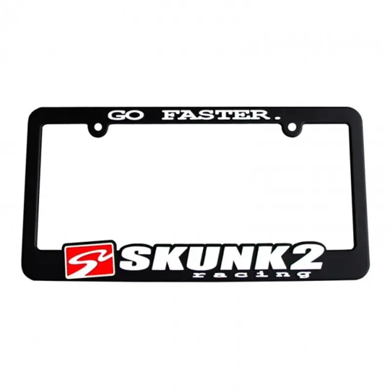 Skunk2 Go Faster License Plate Frame 2