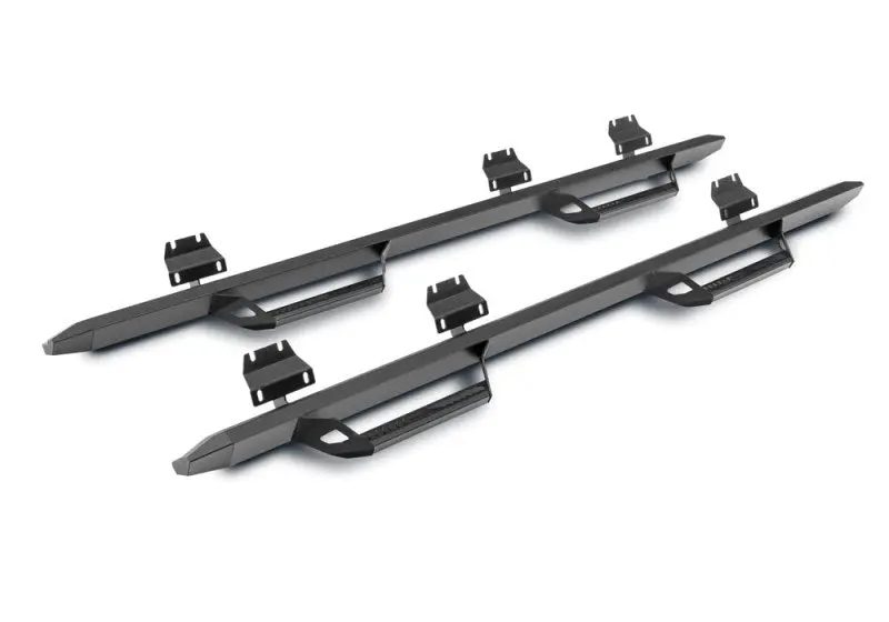 N-Fab 2022 Toyota Tundra Crew Max Cab All Beds Srw Predator Pro Steps Textured Black W/O Bed Access 1