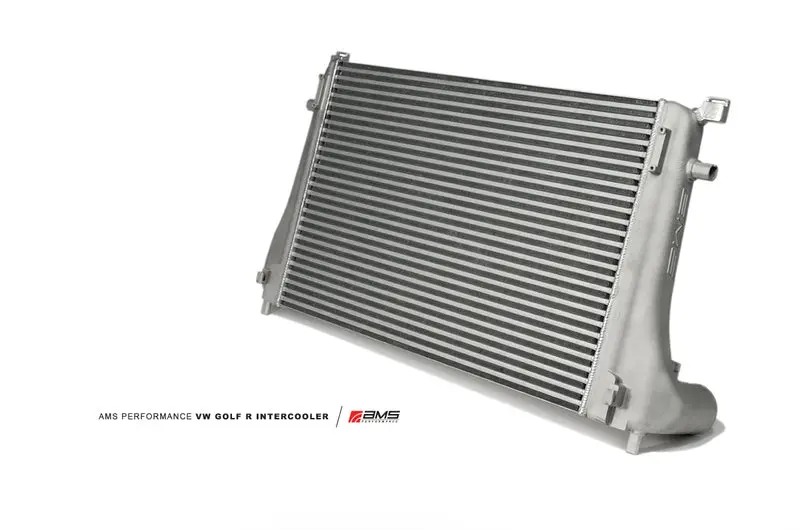 Ams Performance 2015+ Vw Golf R Mk7 Front Mount Intercooler Upgrade W/Cast End Tanks 2