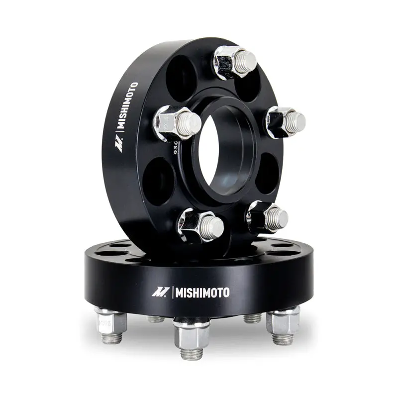 Mishimoto Wheel Spacers - 5X100 - 56.1 - 25 - M12 - Black 1
