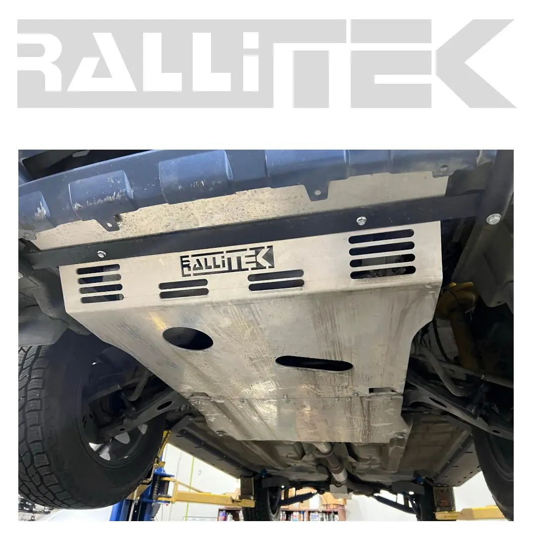 Rallitek Front And Transmission Skid Plate Kit - Fits 09-13 Subaru Forester 2