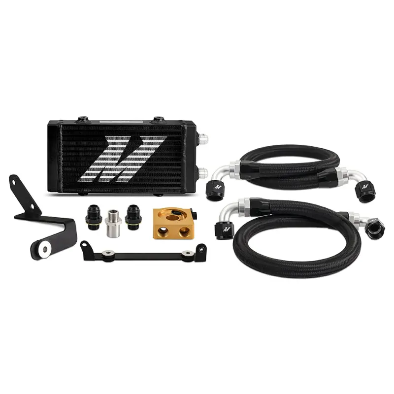 Mishimoto 2023+ Toyota Gr Corolla Oil Cooler Kit - Thermostatic - Black 1