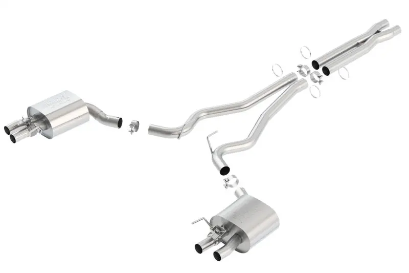 Borla 15-16 Ford Mustang Shelby Gt350 5.2L Atak Cat Back Exhaust (Uses Factory Valence) 1