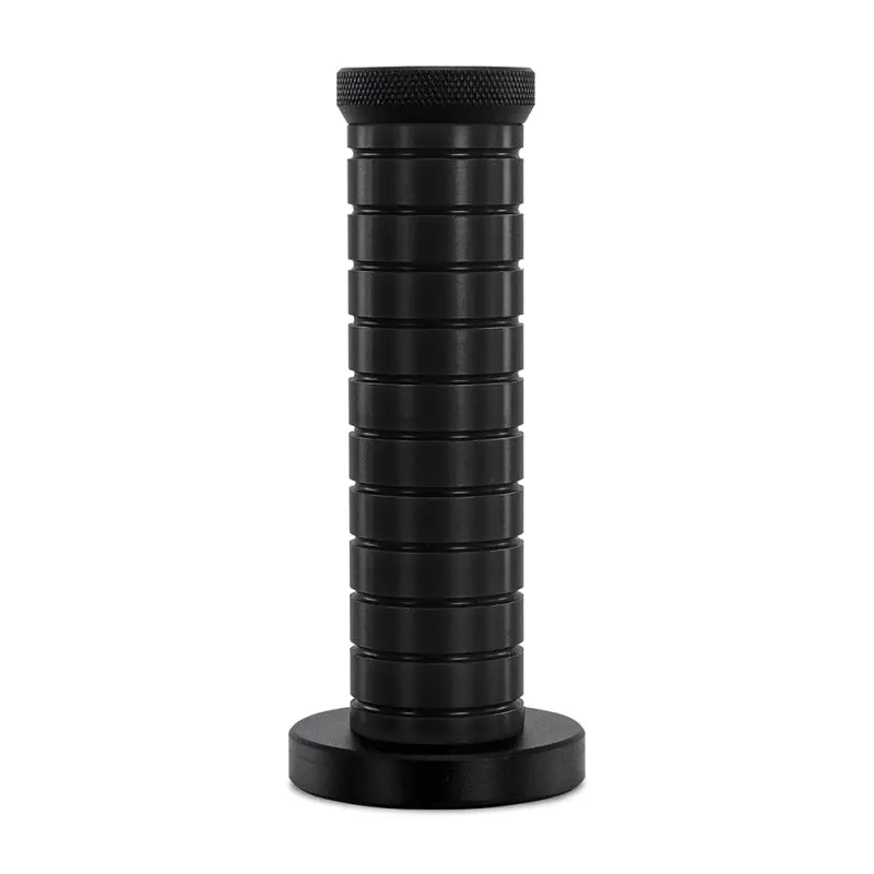 Mishimoto Weighted Grip Shift Knob - Black / Black 1