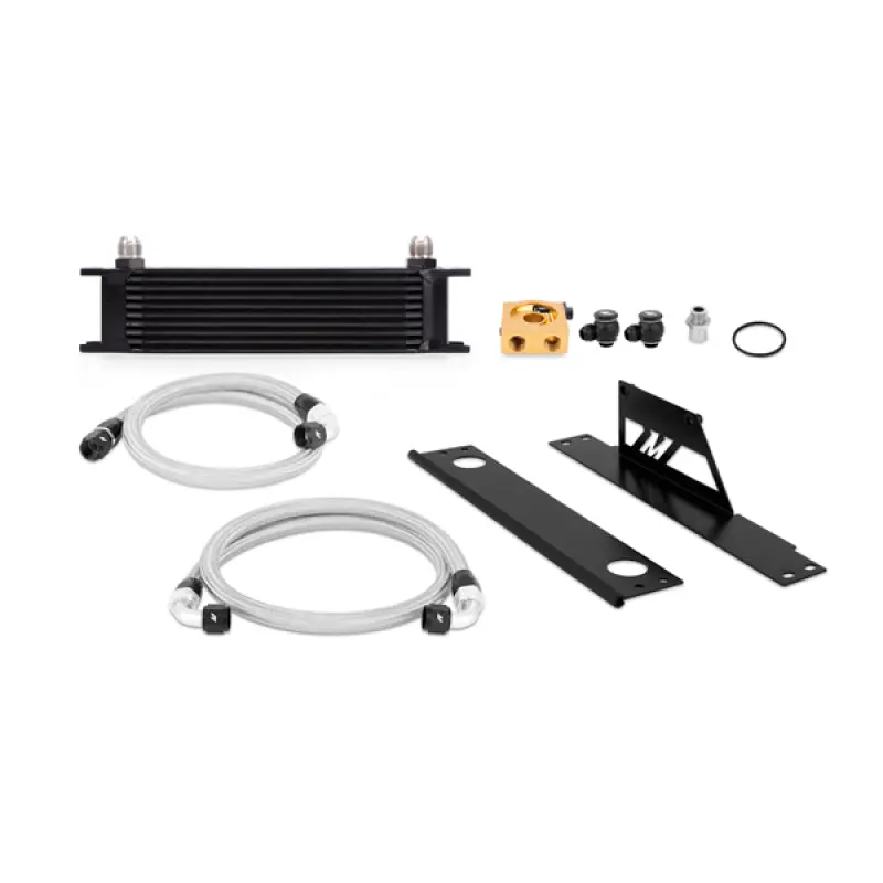 Mishimoto 02-05 Subaru Wrx/Sti Thermostatic Oil Cooler Kit - Black 2