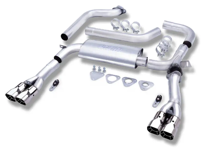 Borla 95-97 Chevrolet Camaro / Pontiac Trans Am 5.7L 3In Adjustable Ss Cat-Back 2
