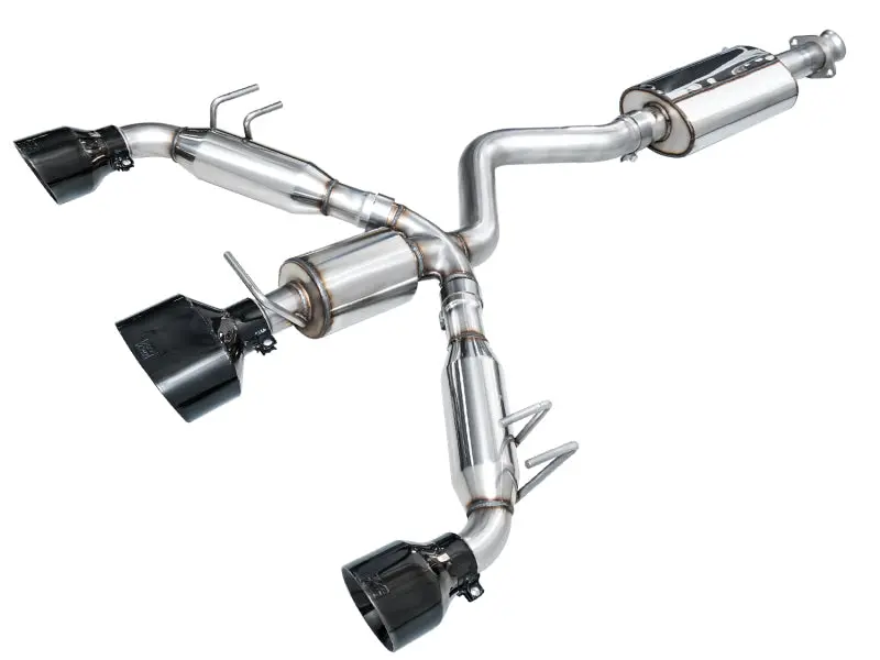 Awe Tuning 2023+ Toyota Gr Corolla Touring Edition Exhaust - Diamond Black Tips 1
