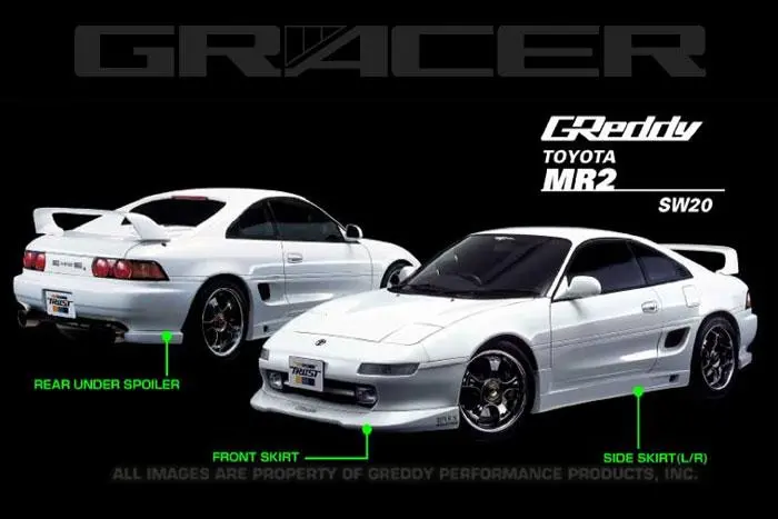 Greddy 90-96 Toyota Mr-2 Rear Under Spoiler 1