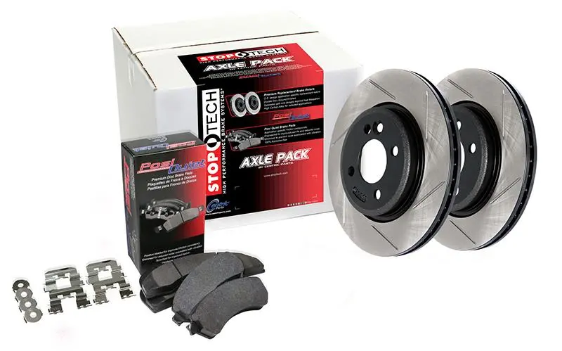 Street Axle Pack Drilled, Front 1