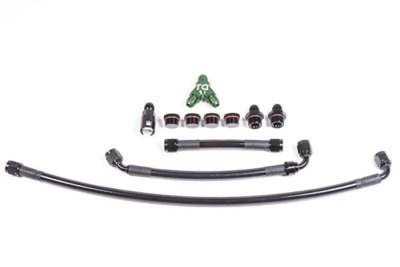 Radium Engineering 07-14 Mustang Gt S197 Fuel Rail Plumbing Kit 1