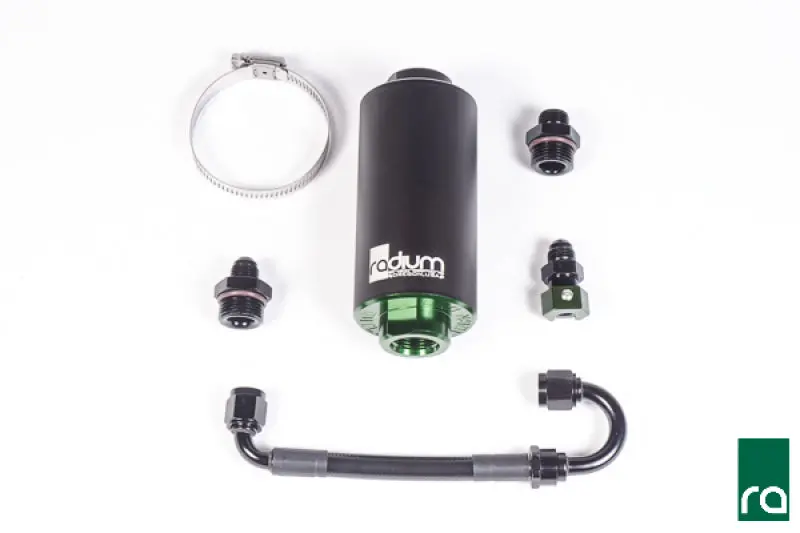 Radium Engineering Porsche 996/997.1 Awd Fuel Filter Kit W/ 10 Micron Stainless Filter 1