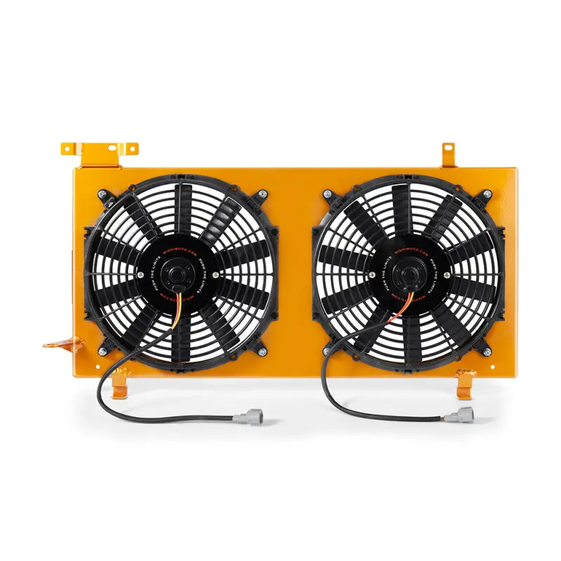 Mishimoto 08+ Subaru Wrx/Sti Pnp Aluminum Fan Shroud Gold 1